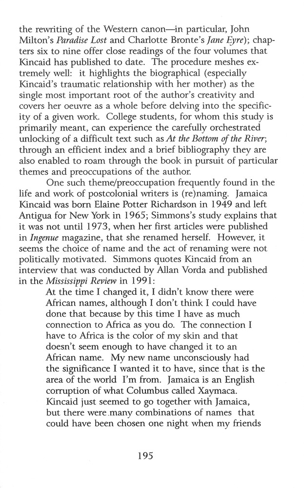 The Caribbean writer - Page 195