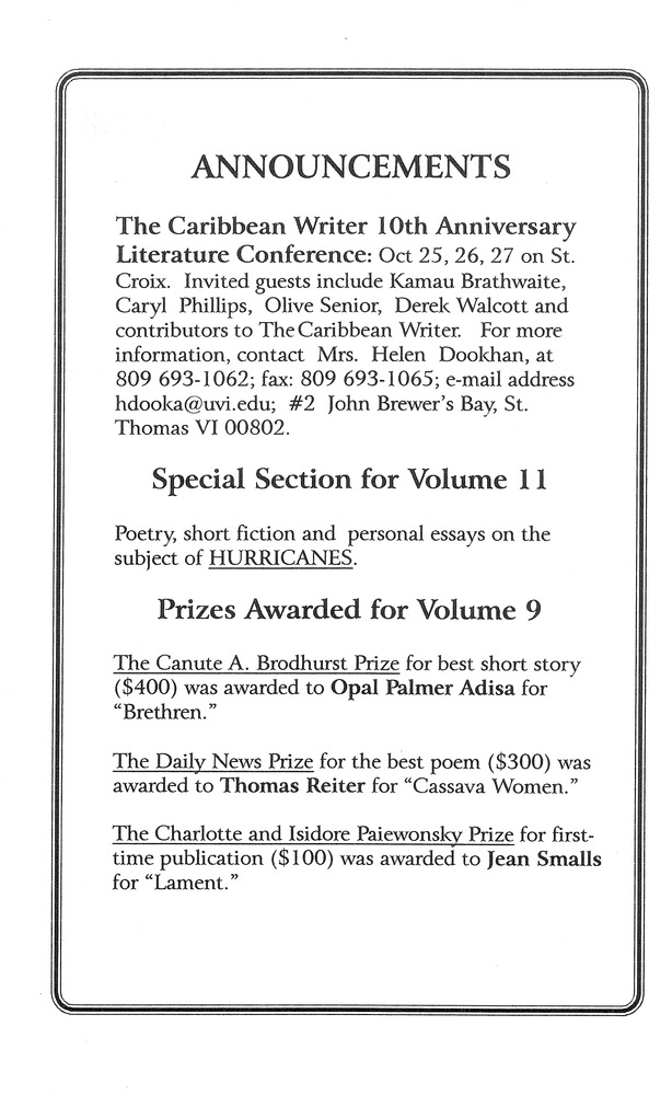 The Caribbean writer - Page 256