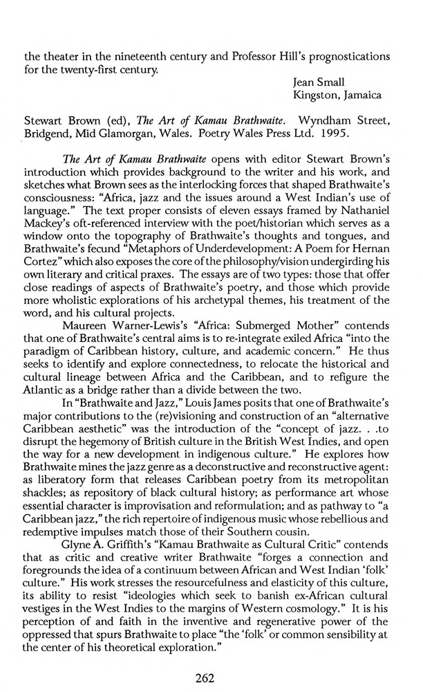 The Caribbean writer - Page 262