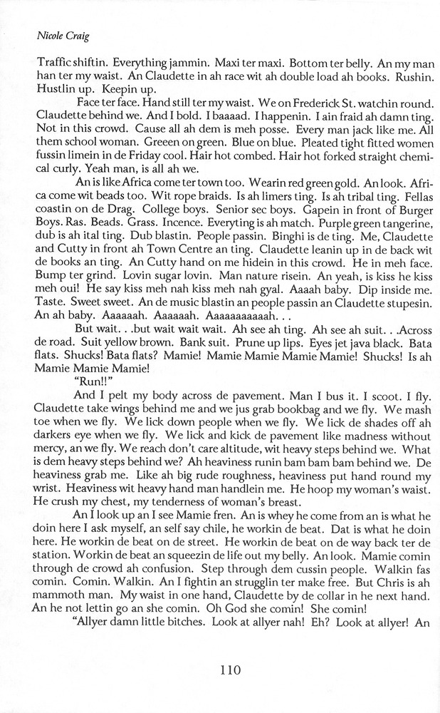 The Caribbean writer - Page 110