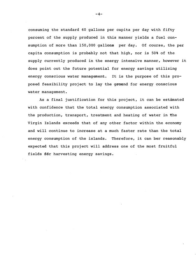 Water resources and energy use in the Unied States Virgin Islands: a proposal - 0004