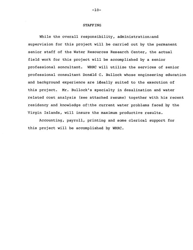 Water resources and energy use in the Unied States Virgin Islands: a proposal - 0010