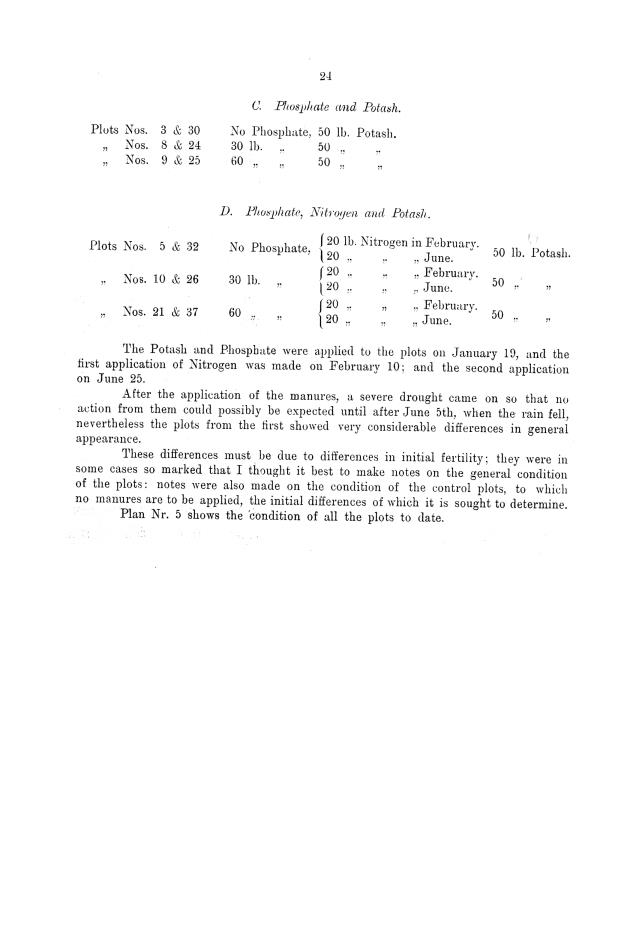 Report of the work done by the agricultural experimental station in St. Croix during the year from the 1st July 1911 to the 30th June 1912 - 0023