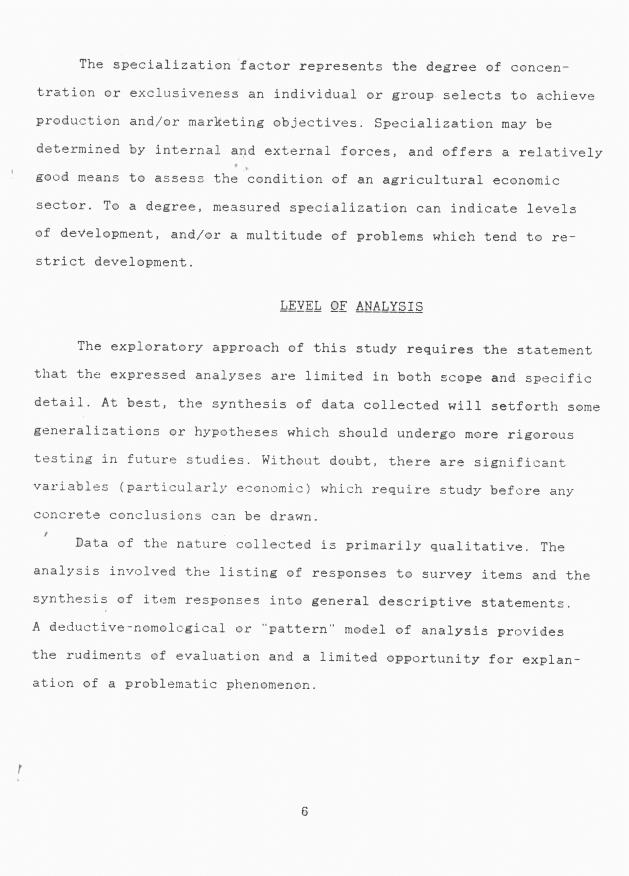 Project report on selected cases of farm production/marketing services and systems in the Eastern Caribbean - 0008