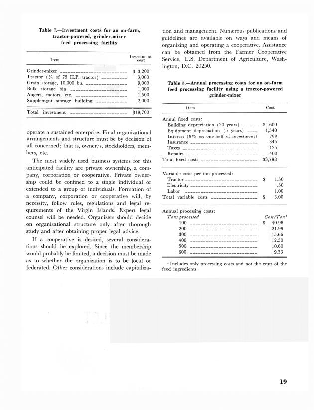 Grain sorghum and forage : production and utilization potential in St. Croix, U.S. Virgin Islands Virgin Islands - 0023