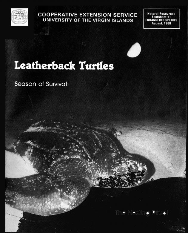 Leatherback turtles : season of survival : the nesting ritual - 0000-front