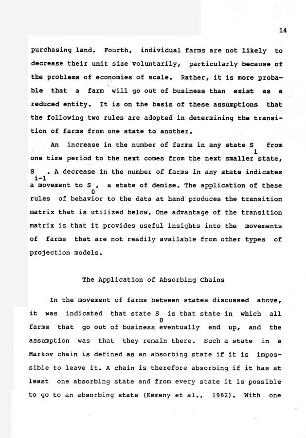 The decline of agriculture and projection of the number of farm units in the United States Virgin Islands - 0015