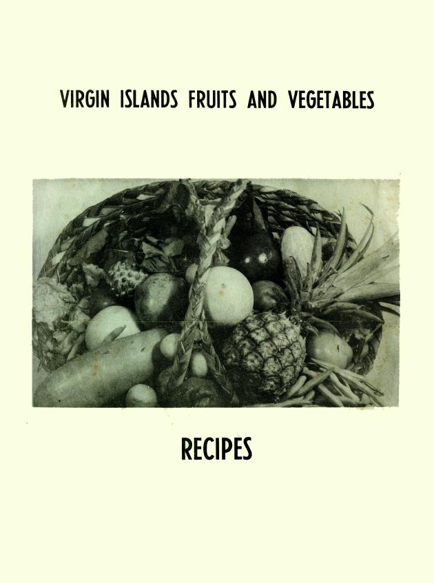 Virgin Islands fruits and vegetables : recipes - 0000-front