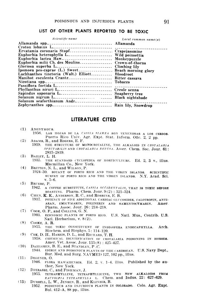 Poisonous and injurious plants of the U.S. Virgin Islands - 0097