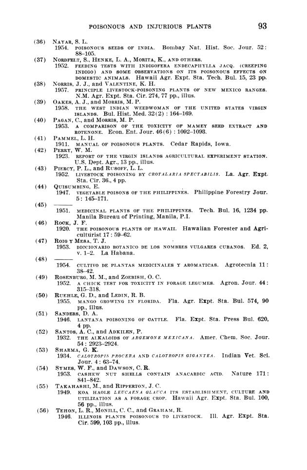 Poisonous and injurious plants of the U.S. Virgin Islands - 0099