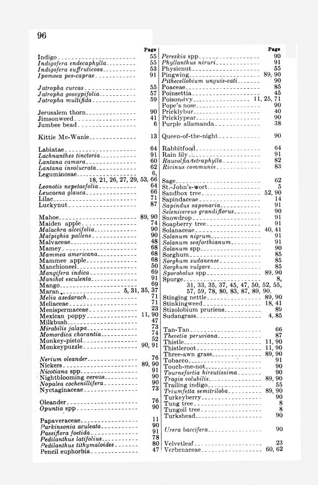 Poisonous and injurious plants of the U.S. Virgin Islands - 0102