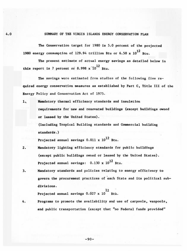 Energy budget and conservation recommendations for the U. S. Virgin Islands - 0097