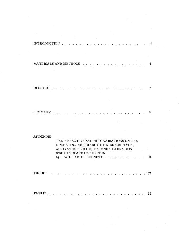 Operating efficiencies of package sewage plants on St. Thomas, V.I. - 0002