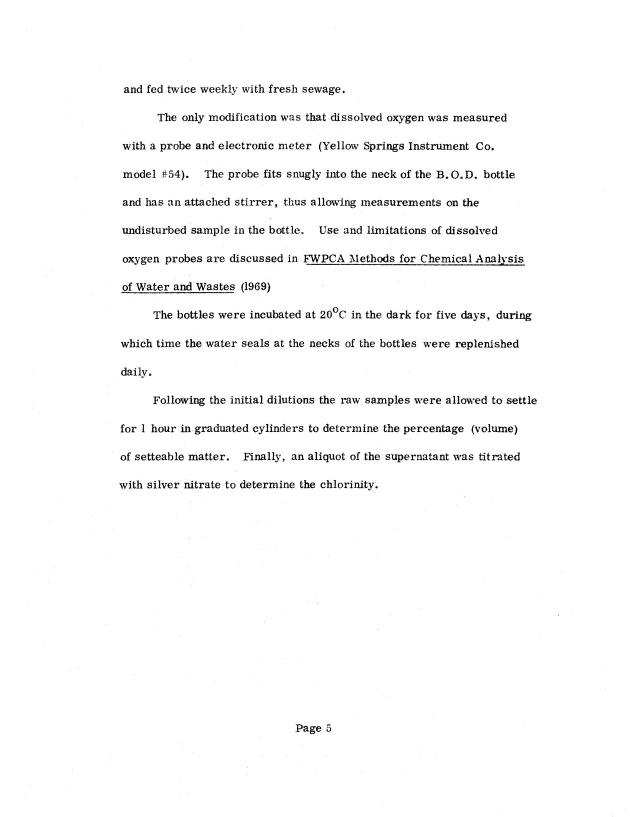 Operating efficiencies of package sewage plants on St. Thomas, V.I. - 0007