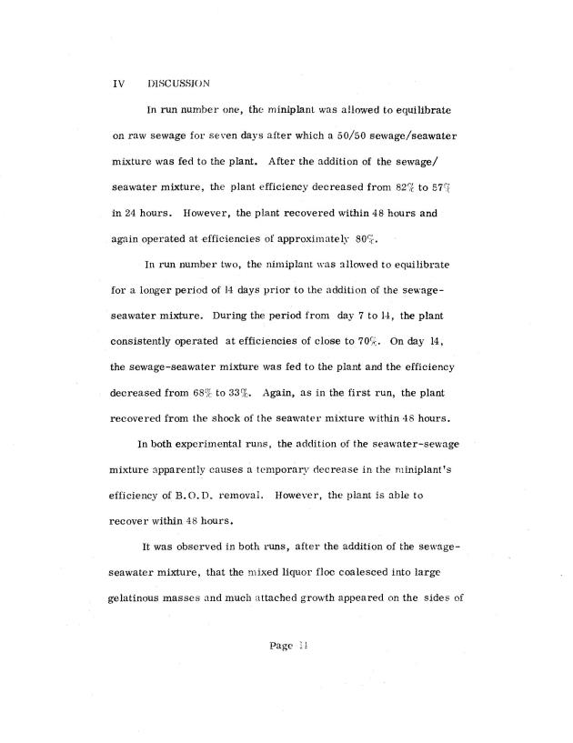 Operating efficiencies of package sewage plants on St. Thomas, V.I. - 0017