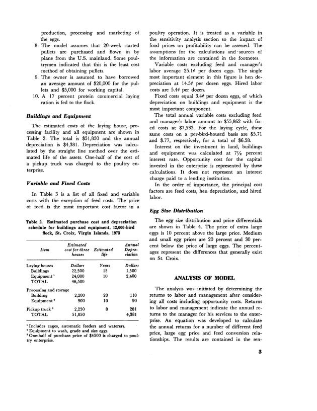 Profitability of poultry production in the U.S. Virgin Islands - 0008