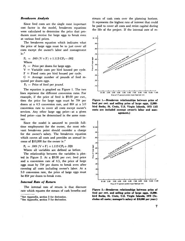 Profitability of poultry production in the U.S. Virgin Islands - 0012