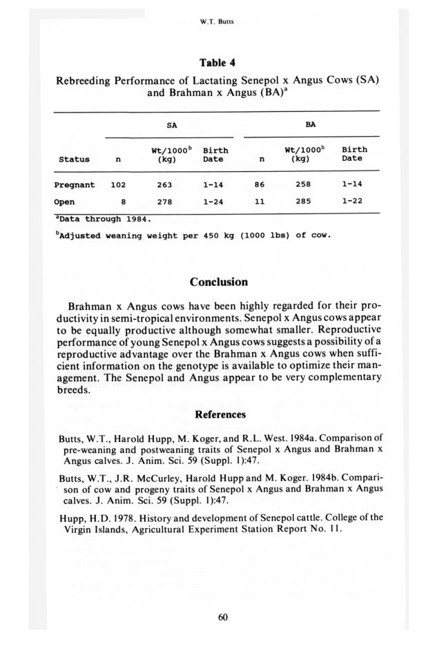 Senepol cattle : proceedings, International Senepol Research Symposium - 0065