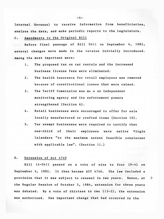 The economic impact of Section 1 of Bill 14-0411 (Act 4740) - 0008