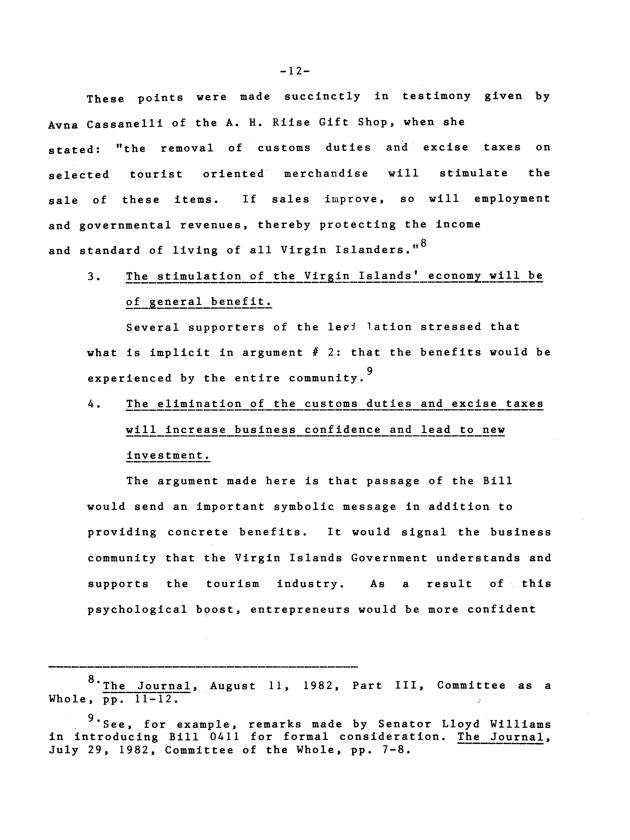 The economic impact of Section 1 of Bill 14-0411 (Act 4740) - 0016