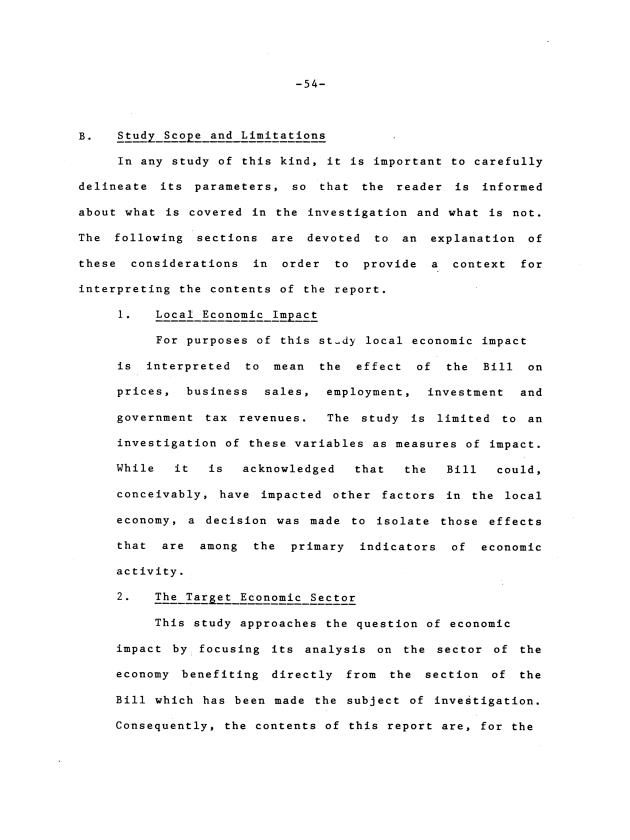 The economic impact of Section 1 of Bill 14-0411 (Act 4740) - 0060