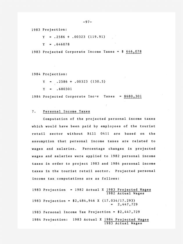 The economic impact of Section 1 of Bill 14-0411 (Act 4740) - 0103