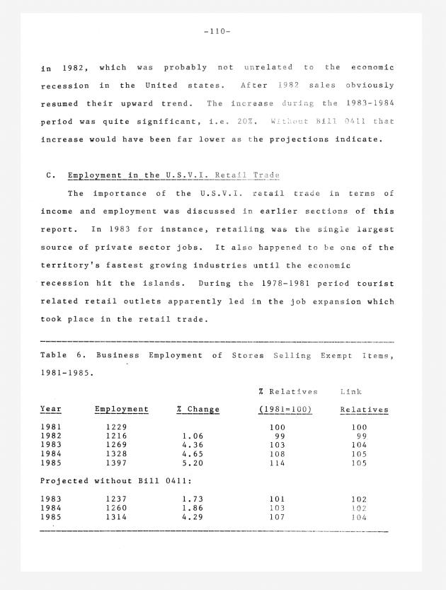 The economic impact of Section 1 of Bill 14-0411 (Act 4740) - 0116