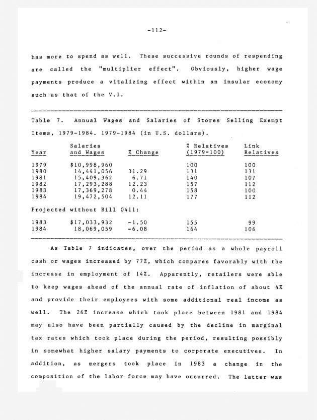 The economic impact of Section 1 of Bill 14-0411 (Act 4740) - 0118