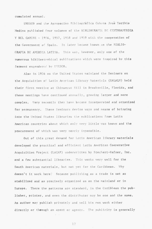 Proceedings - Conference on Sharing Caribbean Resources for Instruction and Research, College of the Virgin Islands, March 17-19, 1969. Conference on Sharing Caribbean Resources for Instruction and Research, College of the Virgin Islands, March 17-19, 1969 - 0010