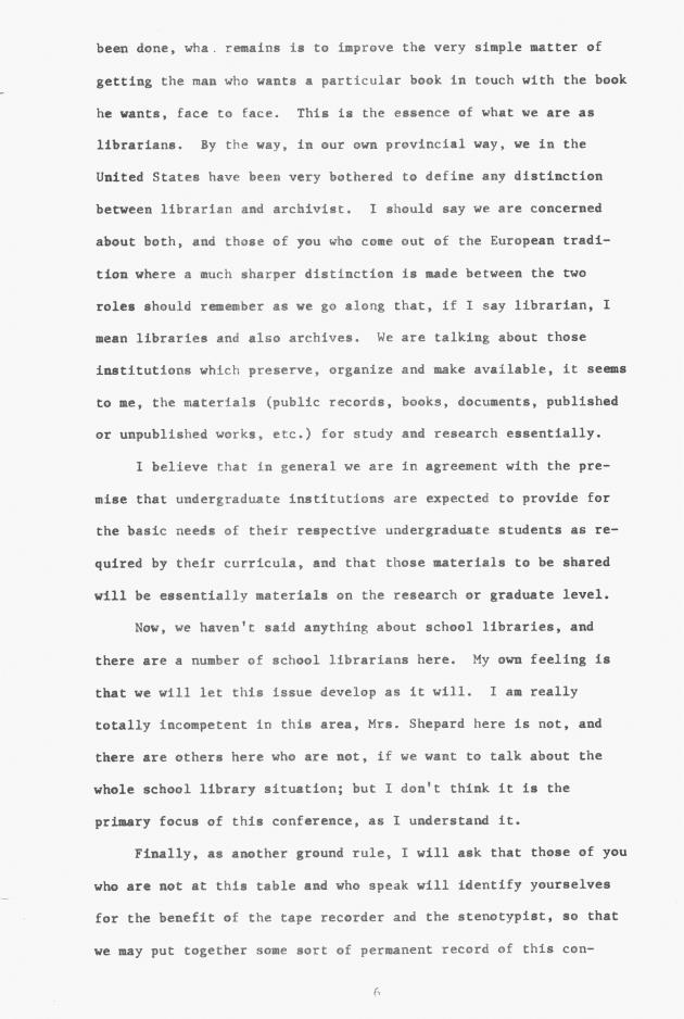 Proceedings - Conference on Sharing Caribbean Resources for Instruction and Research, College of the Virgin Islands, March 17-19, 1969. Conference on Sharing Caribbean Resources for Instruction and Research, College of the Virgin Islands, March 17-19, 1969 - 0013