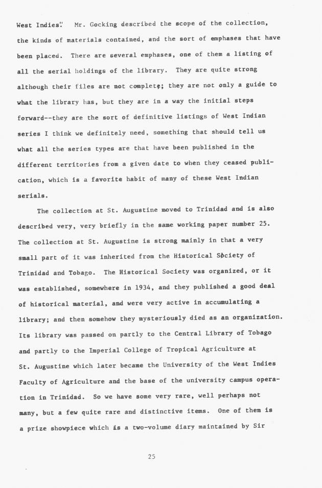 Proceedings - Conference on Sharing Caribbean Resources for Instruction and Research, College of the Virgin Islands, March 17-19, 1969. Conference on Sharing Caribbean Resources for Instruction and Research, College of the Virgin Islands, March 17-19, 1969 - 0031