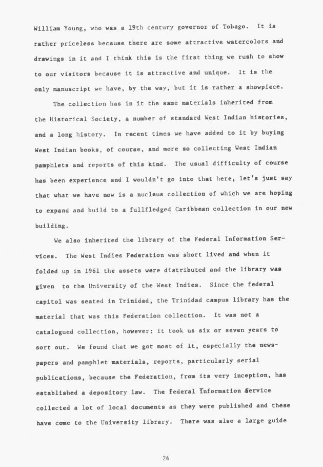 Proceedings - Conference on Sharing Caribbean Resources for Instruction and Research, College of the Virgin Islands, March 17-19, 1969. Conference on Sharing Caribbean Resources for Instruction and Research, College of the Virgin Islands, March 17-19, 1969 - 0032