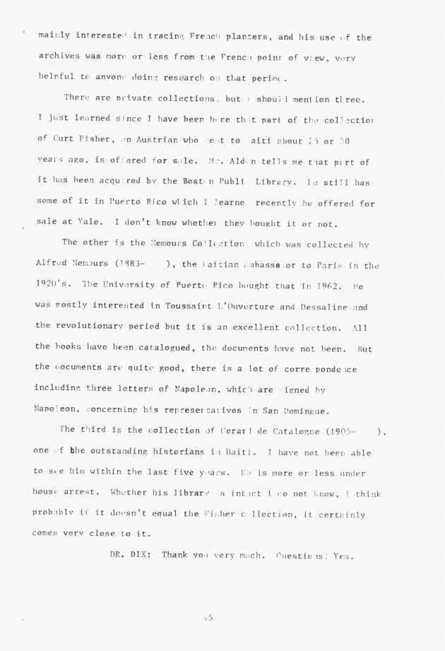 Proceedings - Conference on Sharing Caribbean Resources for Instruction and Research, College of the Virgin Islands, March 17-19, 1969. Conference on Sharing Caribbean Resources for Instruction and Research, College of the Virgin Islands, March 17-19, 1969 - 0050