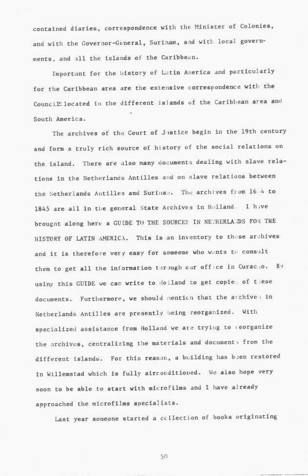 Proceedings - Conference on Sharing Caribbean Resources for Instruction and Research, College of the Virgin Islands, March 17-19, 1969. Conference on Sharing Caribbean Resources for Instruction and Research, College of the Virgin Islands, March 17-19, 1969 - 0055