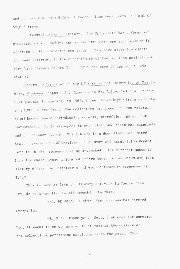 Proceedings - Conference on Sharing Caribbean Resources for Instruction and Research, College of the Virgin Islands, March 17-19, 1969. Conference on Sharing Caribbean Resources for Instruction and Research, College of the Virgin Islands, March 17-19, 1969 - 0062