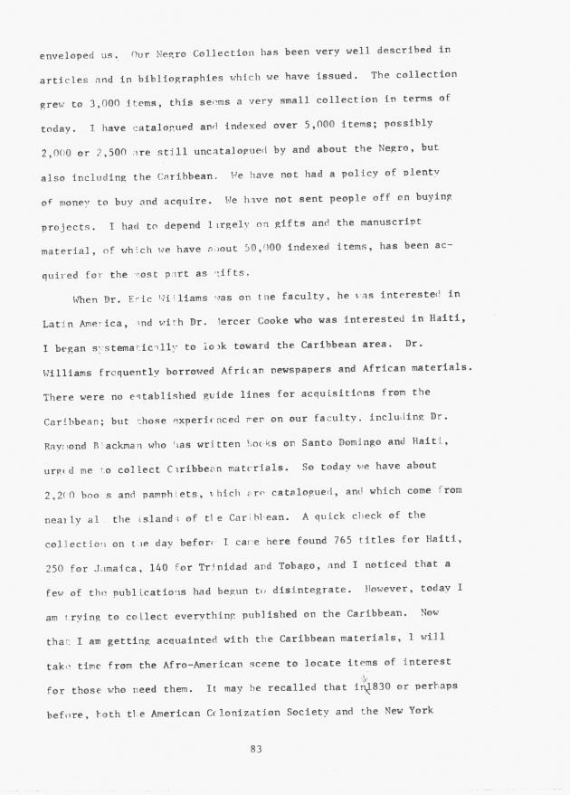 Proceedings - Conference on Sharing Caribbean Resources for Instruction and Research, College of the Virgin Islands, March 17-19, 1969. Conference on Sharing Caribbean Resources for Instruction and Research, College of the Virgin Islands, March 17-19, 1969 - 0088