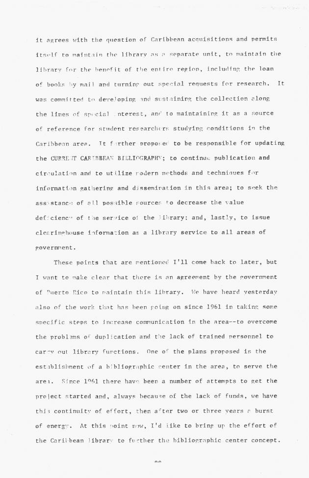 Proceedings - Conference on Sharing Caribbean Resources for Instruction and Research, College of the Virgin Islands, March 17-19, 1969. Conference on Sharing Caribbean Resources for Instruction and Research, College of the Virgin Islands, March 17-19, 1969 - 0093