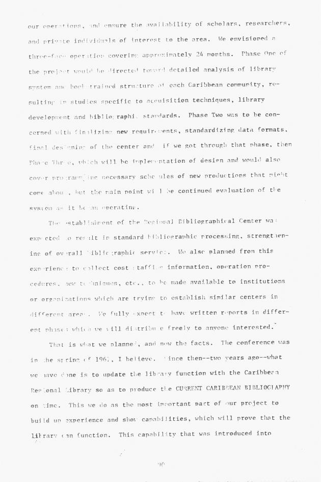 Proceedings - Conference on Sharing Caribbean Resources for Instruction and Research, College of the Virgin Islands, March 17-19, 1969. Conference on Sharing Caribbean Resources for Instruction and Research, College of the Virgin Islands, March 17-19, 1969 - 0095