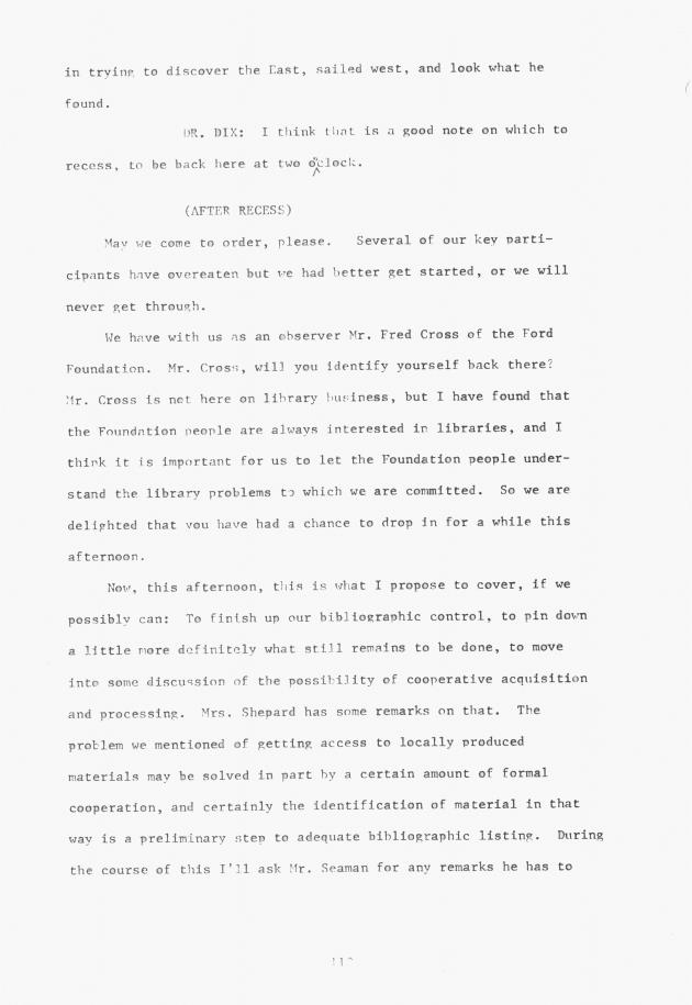 Proceedings - Conference on Sharing Caribbean Resources for Instruction and Research, College of the Virgin Islands, March 17-19, 1969. Conference on Sharing Caribbean Resources for Instruction and Research, College of the Virgin Islands, March 17-19, 1969 - 0117