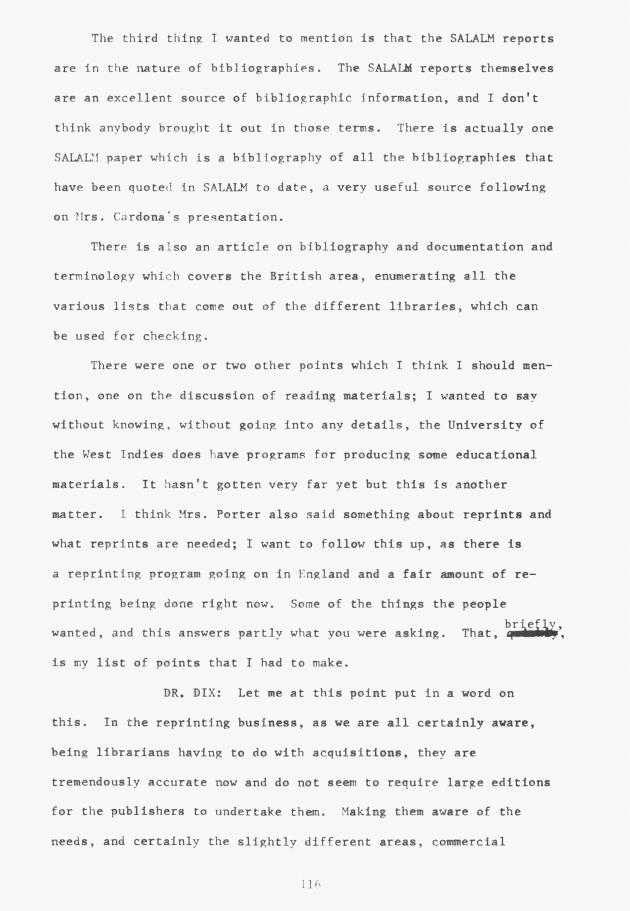 Proceedings - Conference on Sharing Caribbean Resources for Instruction and Research, College of the Virgin Islands, March 17-19, 1969. Conference on Sharing Caribbean Resources for Instruction and Research, College of the Virgin Islands, March 17-19, 1969 - 0121