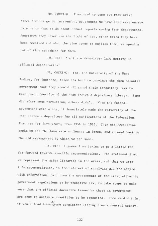 Proceedings - Conference on Sharing Caribbean Resources for Instruction and Research, College of the Virgin Islands, March 17-19, 1969. Conference on Sharing Caribbean Resources for Instruction and Research, College of the Virgin Islands, March 17-19, 1969 - 0127