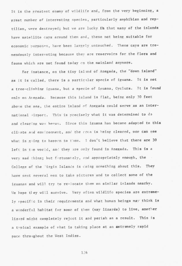 Proceedings - Conference on Sharing Caribbean Resources for Instruction and Research, College of the Virgin Islands, March 17-19, 1969. Conference on Sharing Caribbean Resources for Instruction and Research, College of the Virgin Islands, March 17-19, 1969 - 0131