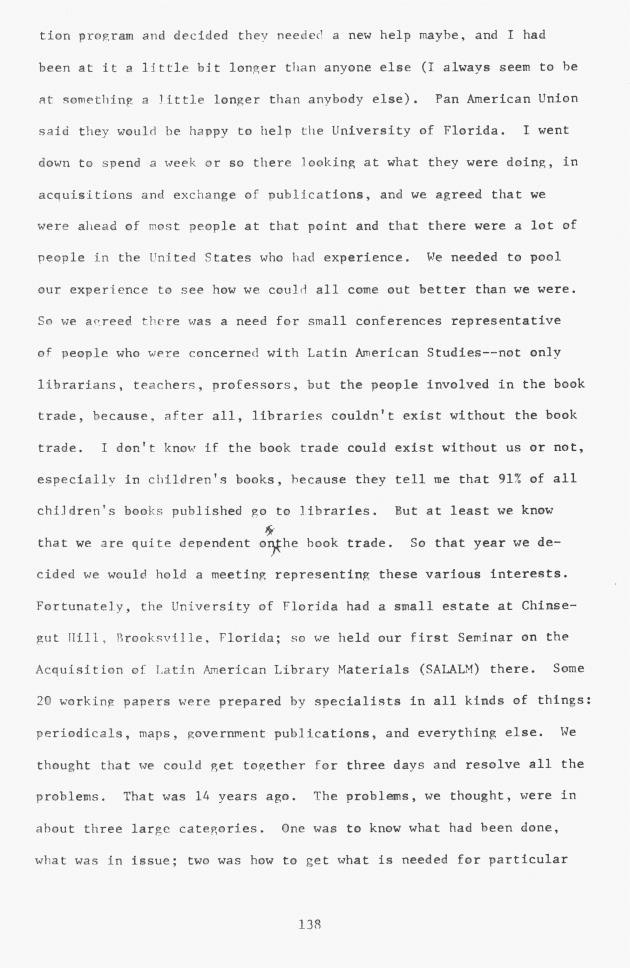 Proceedings - Conference on Sharing Caribbean Resources for Instruction and Research, College of the Virgin Islands, March 17-19, 1969. Conference on Sharing Caribbean Resources for Instruction and Research, College of the Virgin Islands, March 17-19, 1969 - 0143