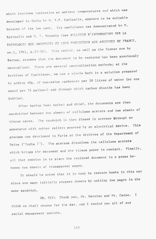 Proceedings - Conference on Sharing Caribbean Resources for Instruction and Research, College of the Virgin Islands, March 17-19, 1969. Conference on Sharing Caribbean Resources for Instruction and Research, College of the Virgin Islands, March 17-19, 1969 - 0160