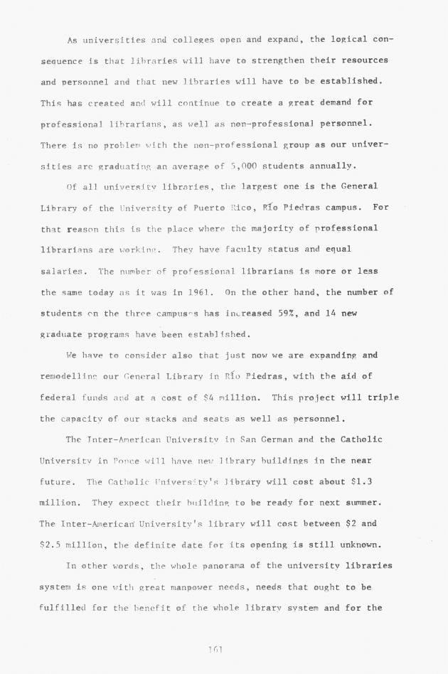 Proceedings - Conference on Sharing Caribbean Resources for Instruction and Research, College of the Virgin Islands, March 17-19, 1969. Conference on Sharing Caribbean Resources for Instruction and Research, College of the Virgin Islands, March 17-19, 1969 - 0166