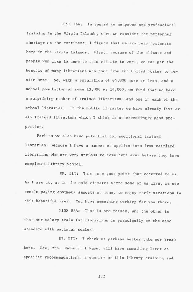 Proceedings - Conference on Sharing Caribbean Resources for Instruction and Research, College of the Virgin Islands, March 17-19, 1969. Conference on Sharing Caribbean Resources for Instruction and Research, College of the Virgin Islands, March 17-19, 1969 - 0177