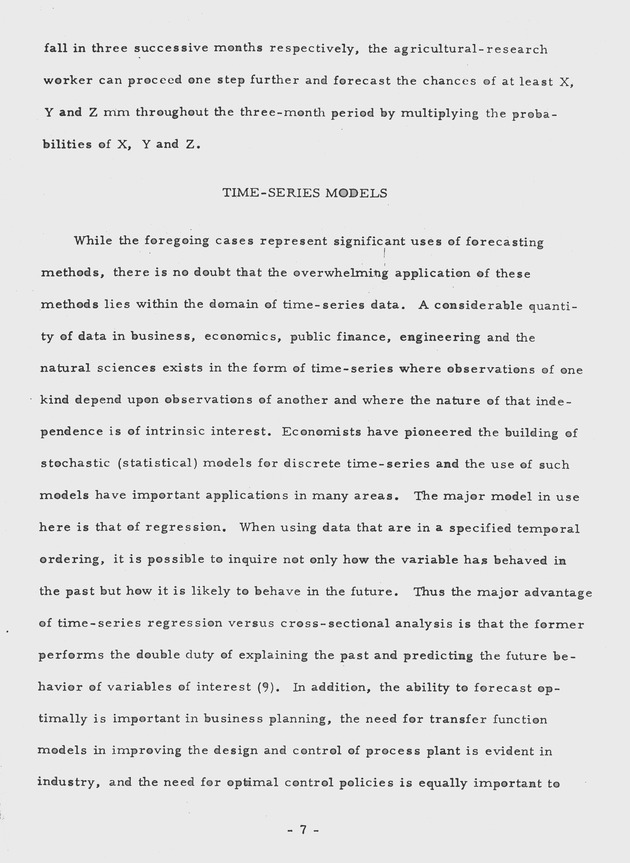 Proceedings of a seminar on forecasting in microstate economies Working paper - 0014