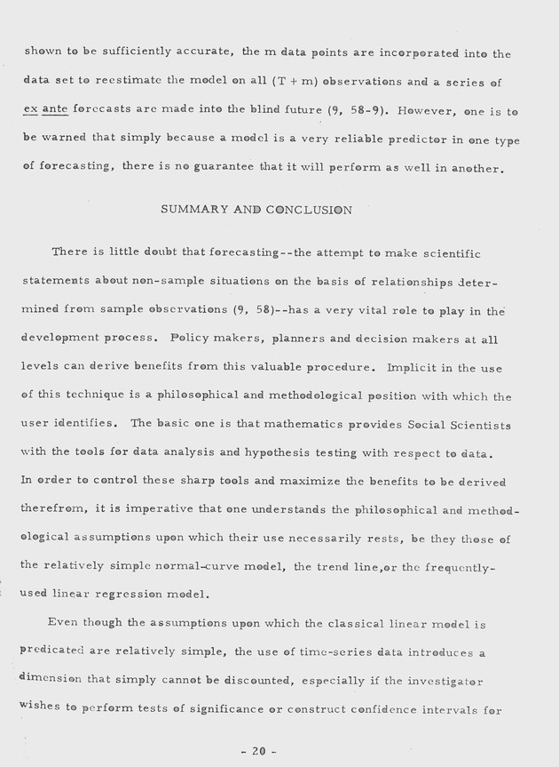 Proceedings of a seminar on forecasting in microstate economies Working paper - 0027