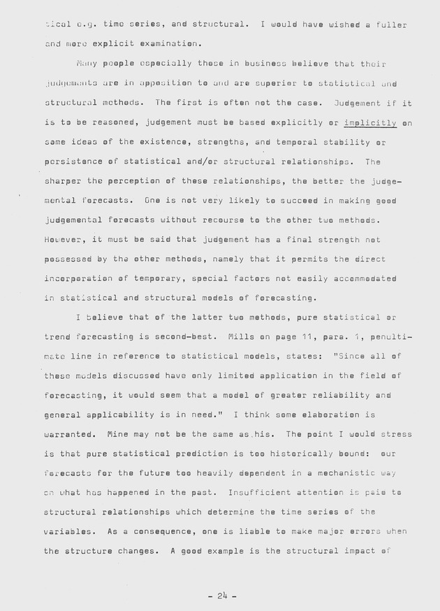 Proceedings of a seminar on forecasting in microstate economies Working paper - 0031