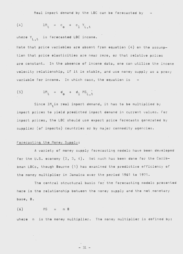 Proceedings of a seminar on forecasting in microstate economies Working paper - 0038